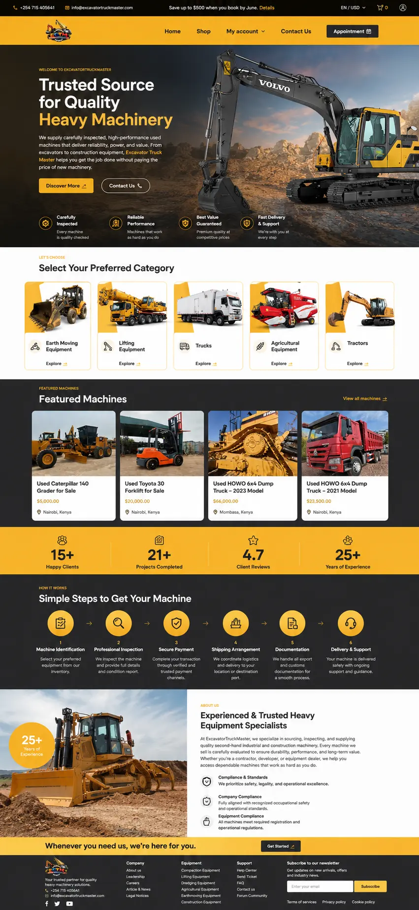 Excavator Truck Master